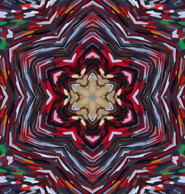 Soyut kaleydoskop arkaplanı. Çoklu renkli kaleydoskop dokusu.