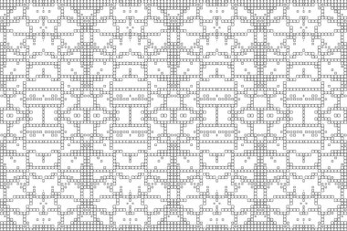 Soyut arkaplan. Monokrom dokusu. Beyaz arkaplanda siyah beyaz çizgiler.