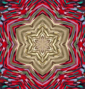 Soyut kaleydoskop arkaplanı. Çoklu renkli kaleydoskop dokusu.