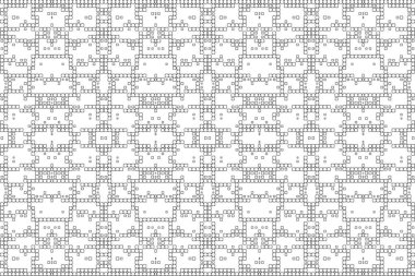 Soyut arkaplan. Monokrom dokusu. Beyaz arkaplanda siyah beyaz çizgiler.
