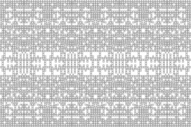 Soyut arkaplan. Monokrom dokusu. Beyaz arkaplanda siyah beyaz çizgiler.