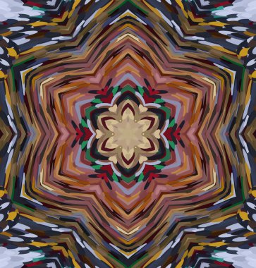 Soyut kaleydoskop arkaplanı. Çoklu renkli kaleydoskop dokusu.