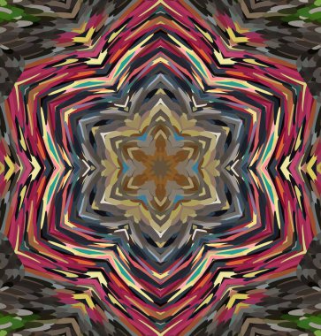 Soyut kaleydoskop arkaplanı. Çoklu renkli kaleydoskop dokusu.