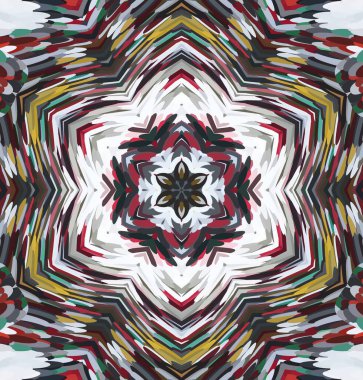 Soyut kaleydoskop arkaplanı. Çoklu renkli kaleydoskop dokusu.