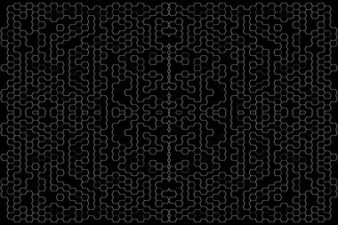 Soyut arkaplan. Monokrom dokusu. Beyaz arkaplanda siyah beyaz çizgiler.