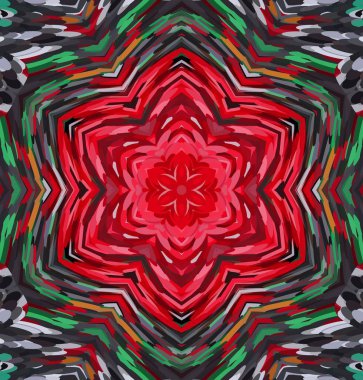 Soyut kaleydoskop arkaplanı. Çoklu renkli kaleydoskop dokusu.