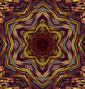 Soyut kaleydoskop arkaplanı. Çoklu renkli kaleydoskop dokusu.