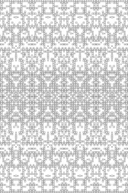 Soyut arkaplan. Monokrom dokusu. Beyaz arkaplanda siyah beyaz çizgiler.