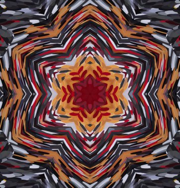 Soyut kaleydoskop arkaplanı. Çoklu renkli kaleydoskop dokusu.