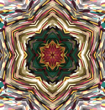 Soyut kaleydoskop arkaplanı. Çoklu renkli kaleydoskop dokusu.