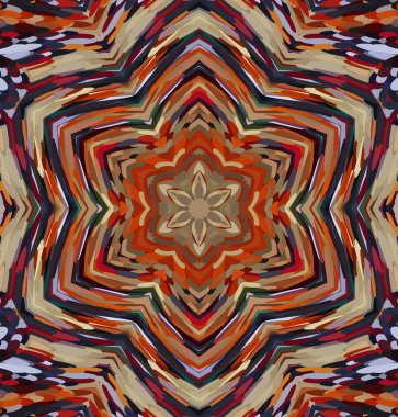 Soyut kaleydoskop arkaplanı. Çoklu renkli kaleydoskop dokusu.