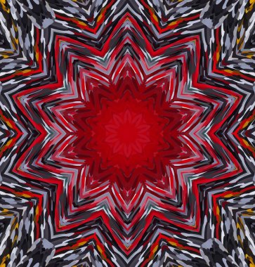 Soyut kaleydoskop arkaplanı. Çoklu renkli kaleydoskop dokusu.