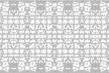 Soyut arkaplan. Monokrom dokusu. Beyaz arkaplanda siyah beyaz çizgiler.