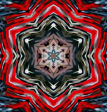 Soyut kaleydoskop arkaplanı. Çoklu renkli kaleydoskop dokusu.