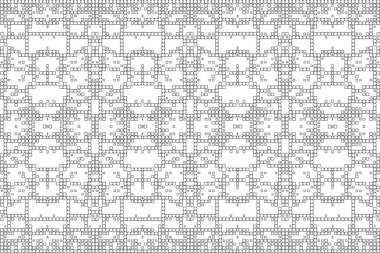 Soyut arkaplan. Monokrom dokusu. Beyaz arkaplanda siyah beyaz çizgiler.