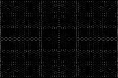 Soyut arkaplan. Monokrom dokusu. Beyaz arkaplanda siyah beyaz çizgiler.