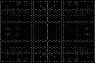 Soyut arkaplan. Monokrom dokusu. Beyaz arkaplanda siyah beyaz çizgiler.