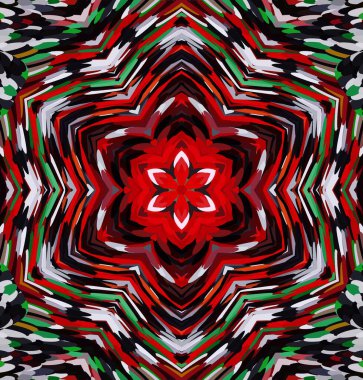 Soyut kaleydoskop arkaplanı. Çoklu renkli kaleydoskop dokusu.