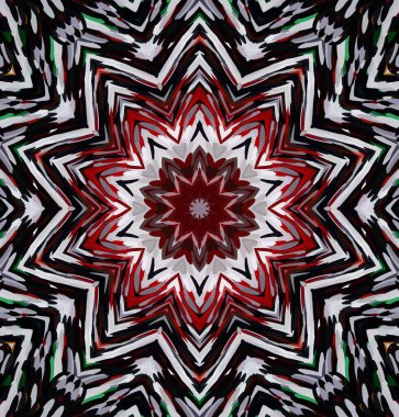 Soyut kaleydoskop arkaplanı. Çoklu renkli kaleydoskop dokusu.