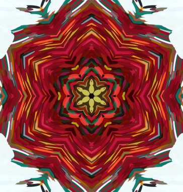 Soyut kaleydoskop arkaplanı. Çoklu renkli kaleydoskop dokusu.