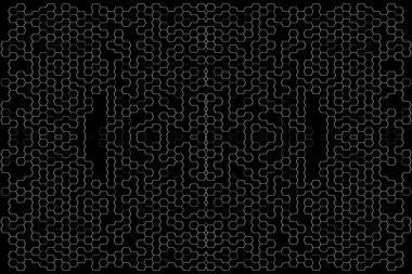 Soyut arkaplan. Monokrom dokusu. Beyaz arkaplanda siyah beyaz çizgiler.