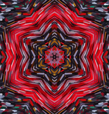 Soyut kaleydoskop arkaplanı. Çoklu renkli kaleydoskop dokusu.