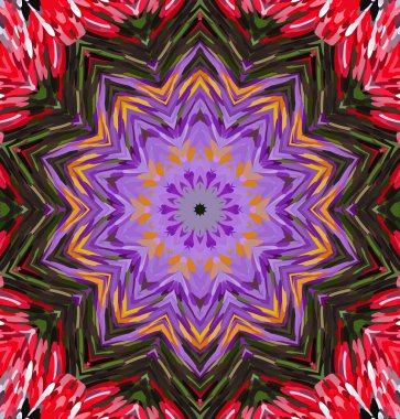 Soyut kaleydoskop arkaplanı. Çoklu renkli kaleydoskop dokusu.