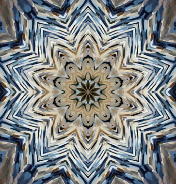 Soyut kaleydoskop arkaplanı. Çoklu renkli kaleydoskop dokusu.