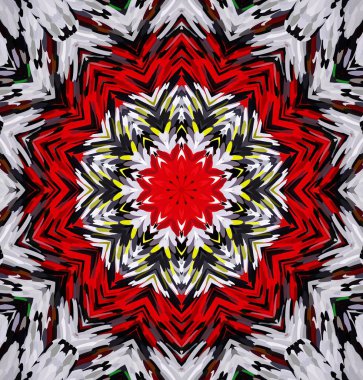 Soyut kaleydoskop arkaplanı. Çoklu renkli kaleydoskop dokusu.