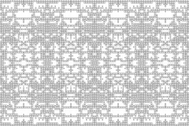 Soyut arkaplan. Monokrom dokusu. Beyaz arkaplanda siyah beyaz çizgiler.