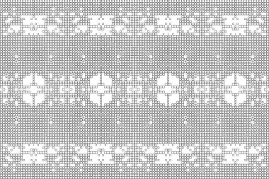 Soyut arkaplan. Monokrom dokusu. Beyaz arkaplanda siyah beyaz çizgiler.