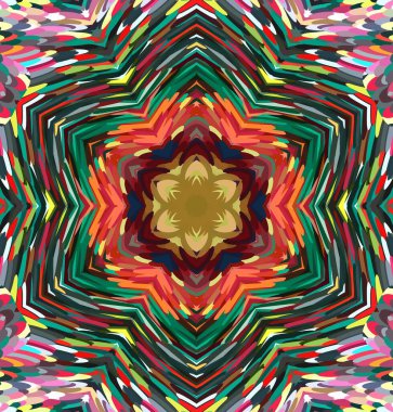 Soyut kaleydoskop arkaplanı. Çoklu renkli kaleydoskop dokusu.