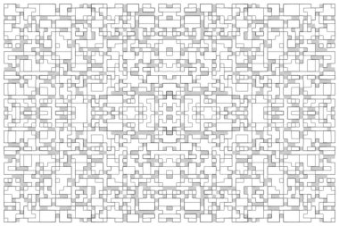 Soyut arkaplan. Monokrom dokusu. Beyaz arkaplanda siyah beyaz çizgiler.