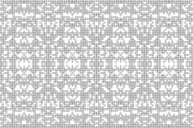 Soyut arkaplan. Monokrom dokusu. Beyaz arkaplanda siyah beyaz çizgiler.