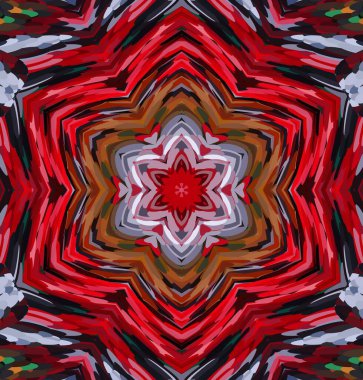 Soyut kaleydoskop arkaplanı. Çoklu renkli kaleydoskop dokusu.