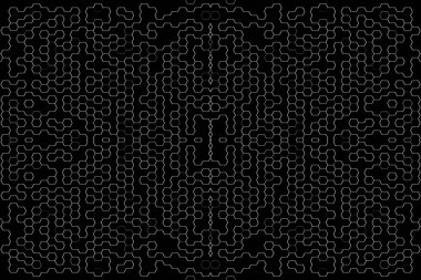 Soyut arkaplan. Monokrom dokusu. Beyaz arkaplanda siyah beyaz çizgiler.