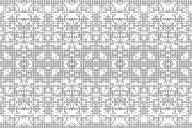 Soyut arkaplan. Monokrom dokusu. Beyaz arkaplanda siyah beyaz çizgiler.