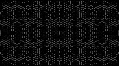 Soyut arkaplan. Monokrom dokusu. Beyaz arkaplanda siyah beyaz çizgiler.