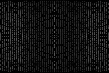 Soyut arkaplan. Monokrom dokusu. Beyaz arkaplanda siyah beyaz çizgiler.