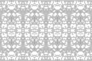 Soyut arkaplan. Monokrom dokusu. Beyaz arkaplanda siyah beyaz çizgiler.