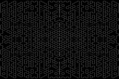 Soyut arkaplan. Monokrom dokusu. Beyaz arkaplanda siyah beyaz çizgiler.