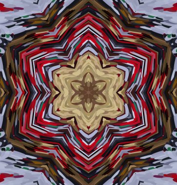 Soyut kaleydoskop arkaplanı. Çoklu renkli kaleydoskop dokusu.