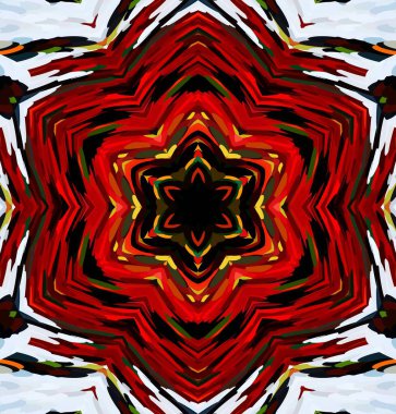 Soyut kaleydoskop arkaplanı. Çoklu renkli kaleydoskop dokusu.