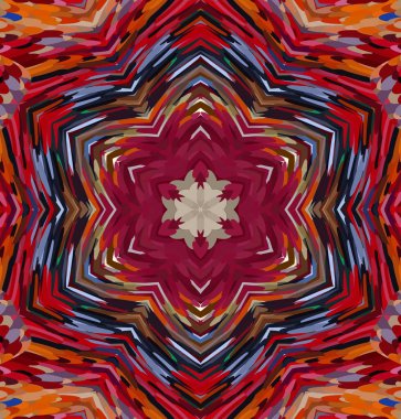 Soyut kaleydoskop arkaplanı. Çoklu renkli kaleydoskop dokusu.