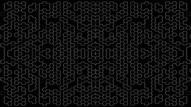 Soyut arkaplan. Monokrom dokusu. Beyaz arkaplanda siyah beyaz çizgiler.