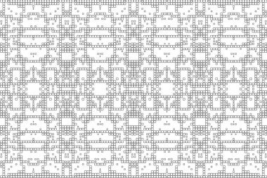 Soyut arkaplan. Monokrom dokusu. Beyaz arkaplanda siyah beyaz çizgiler.