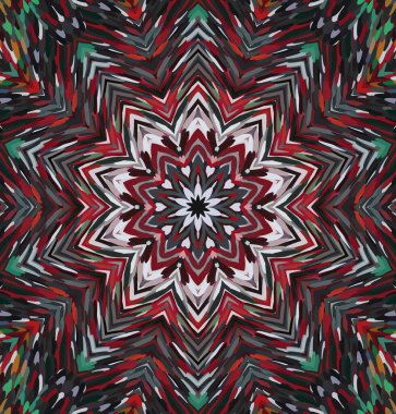 Soyut kaleydoskop arkaplanı. Çoklu renkli kaleydoskop dokusu.