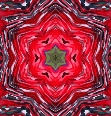 Soyut kaleydoskop arkaplanı. Çoklu renkli kaleydoskop dokusu.