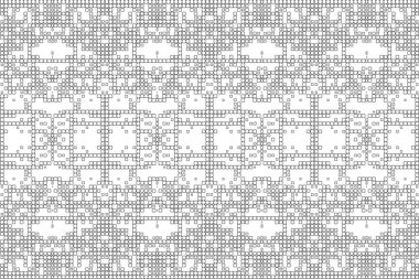 Soyut arkaplan. Monokrom dokusu. Beyaz arkaplanda siyah beyaz çizgiler.