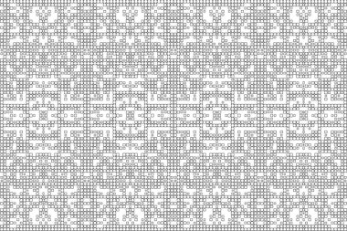 Soyut arkaplan. Monokrom dokusu. Beyaz arkaplanda siyah beyaz çizgiler.